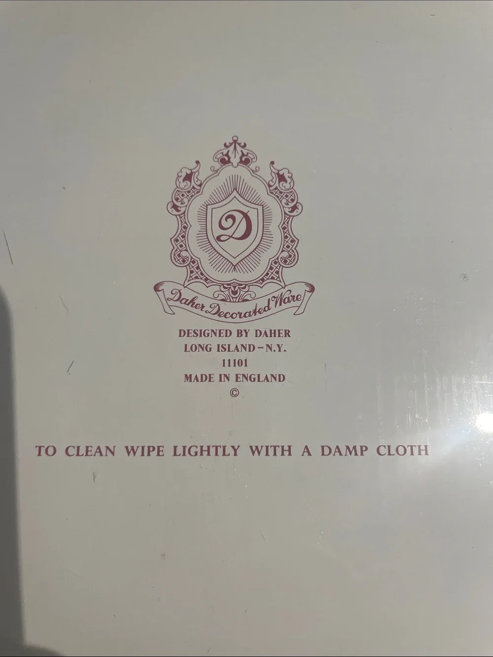 Vintage Daher Decorated Ware Tray